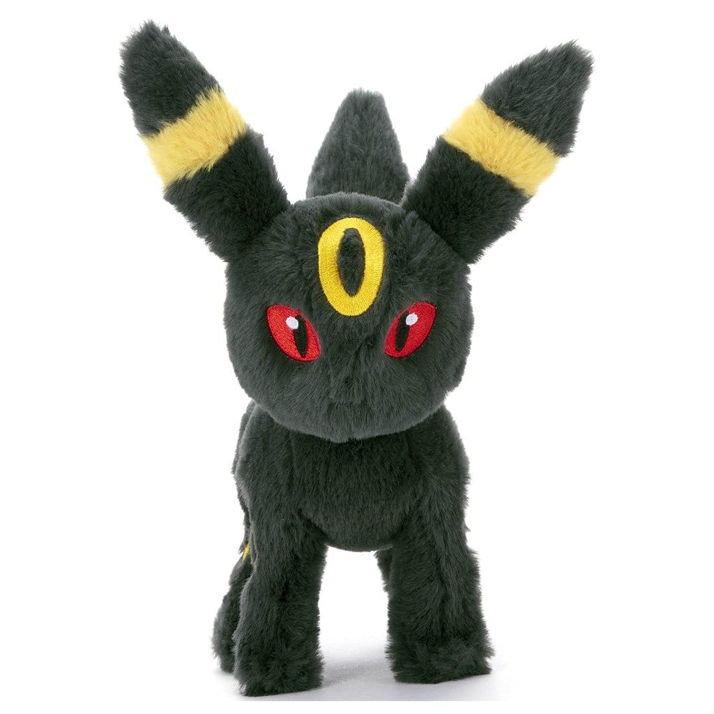 Takara Tomy Arts (TAKARATOMY A.R.T.S) Pokemon Exhausted! Plush Toy S, Umbreon, Approx. 20cm Wide