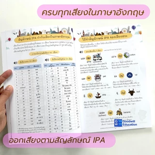 หนังสือฝึกออกเสียง ภาษาอังกฤษ ตามหลักสากล IPA
