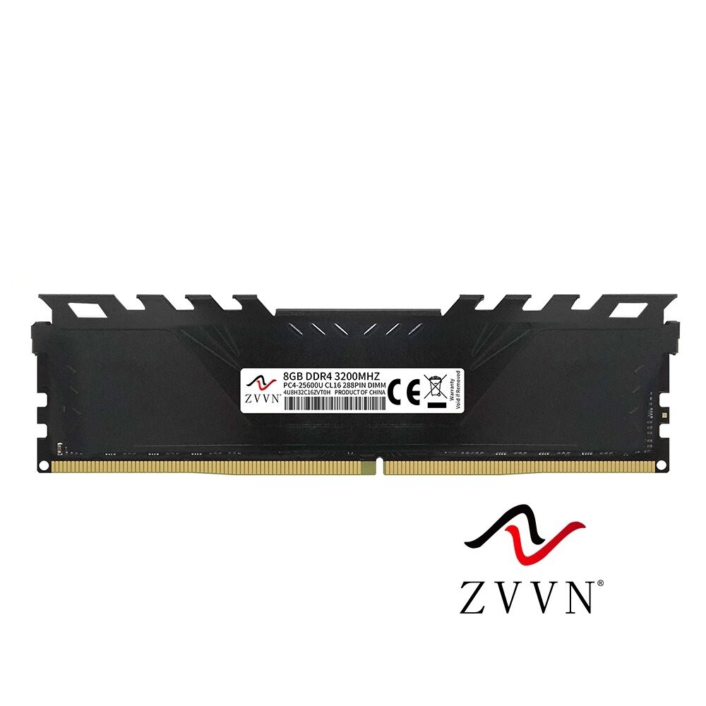 8GB DDR4 3200 (PC4 25600) หน่วยความจําเดสก์ท็อปสีดํา รุ่น 4U8H32C16ZVT0H01
