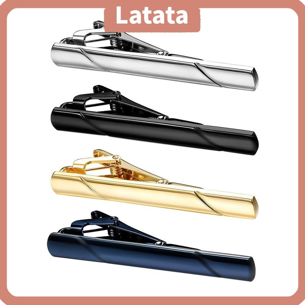 LATATA Tie Clip Classic Wedding Business Tie Pin