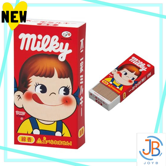 Direct From Japan Kameyama Milky fragrance miniature size incense sticks, approx. 50g, approx. 200 s