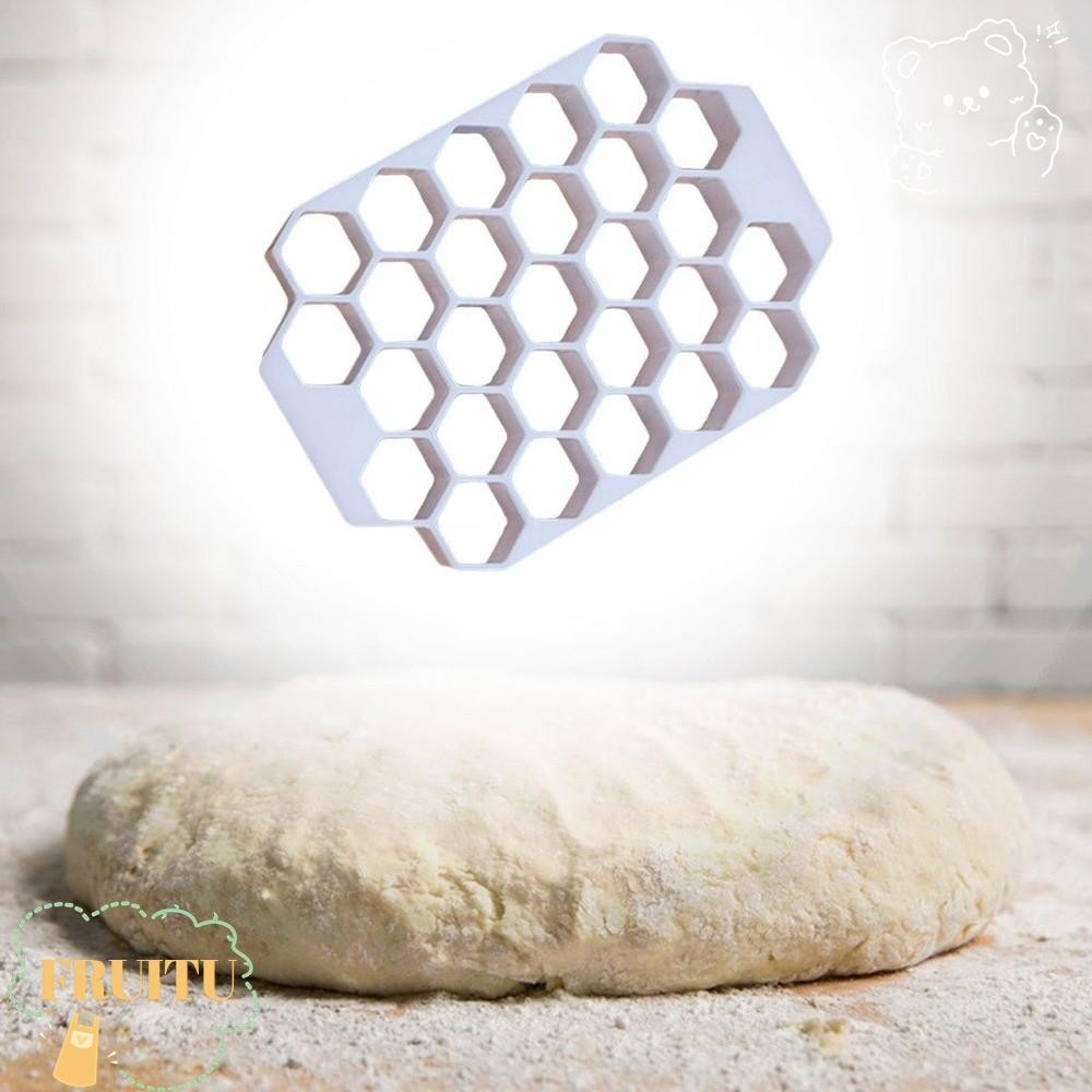 FRUITU Pastry Divider, PP Honeycomb Filling Cutter, Reusable Dough Equalizing Cutter Kitchen