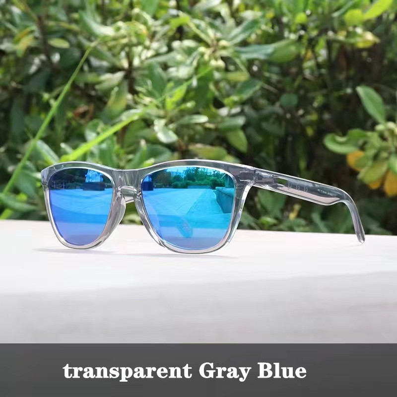 Frogskins เลนส์โพลาไรซ์คลาสสิกสแควร์กีฬาแฟชั่นแว่นตากันแดดผู้ชายผู้หญิงที่มีสีสันขี่จักรยานกลางแจ้งวิ่งขับรถแว่นตากันแดด - รูปที่ 7