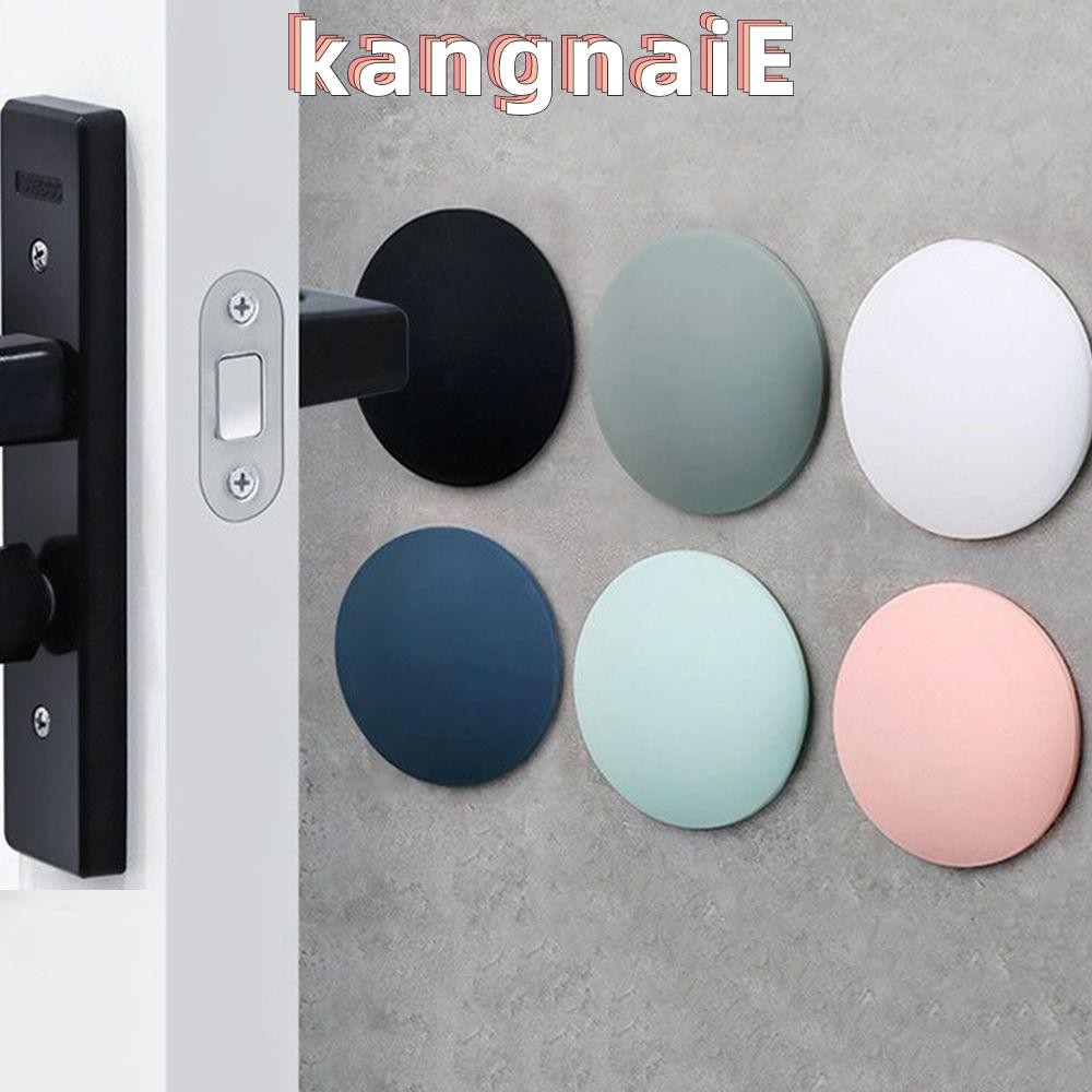 KANGNAI ตัวป้องกันผนัง, ตัวป้องกันประตูซิลิโคนยาม, ประตูหยุดแบบมีกาวในตัวเฟอร์นิเจอร์ปิดเสียง