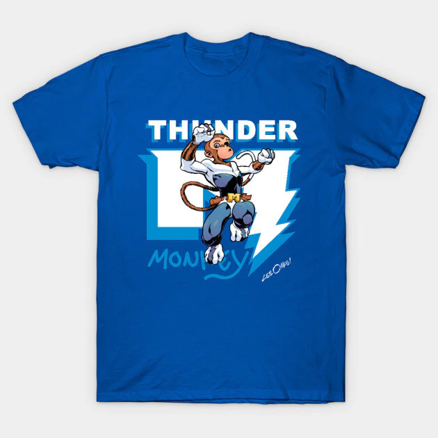 เสื้อยืด Vintage Classic Thunder Monkey T-Shirt - รูปที่ 1