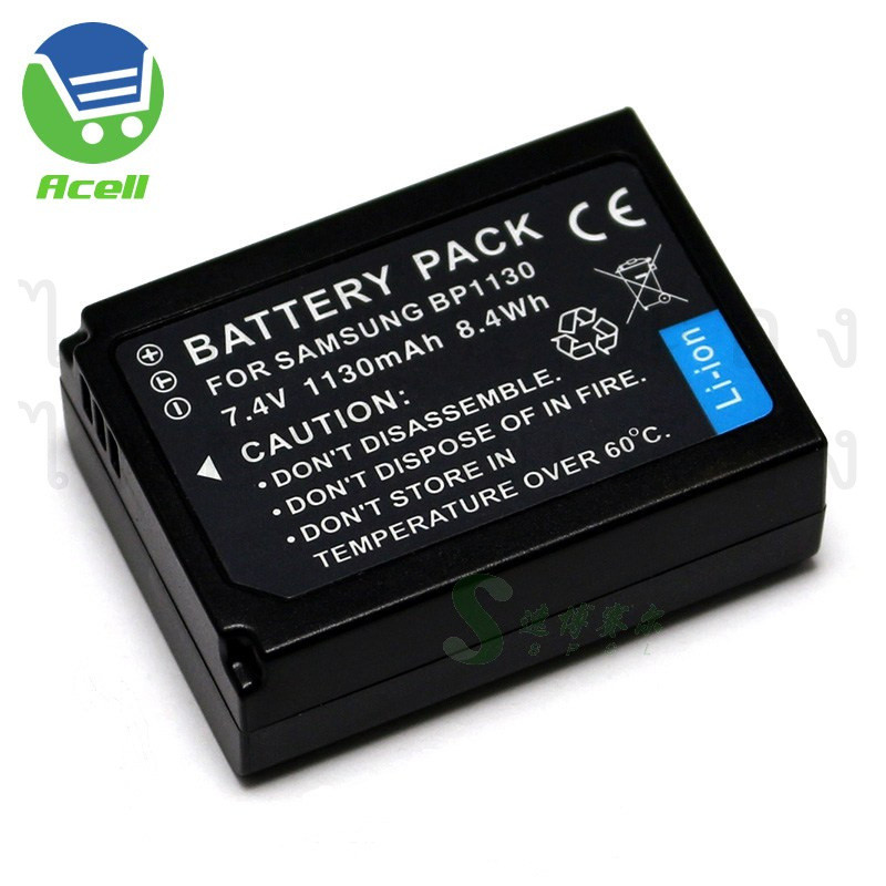 แบตเตอรี่ BP1130สำหรับ SAMSUNG NX500 NX1000 NX1100 NX2000 NX300กล้อง NX300M เปลี่ยน BP1030