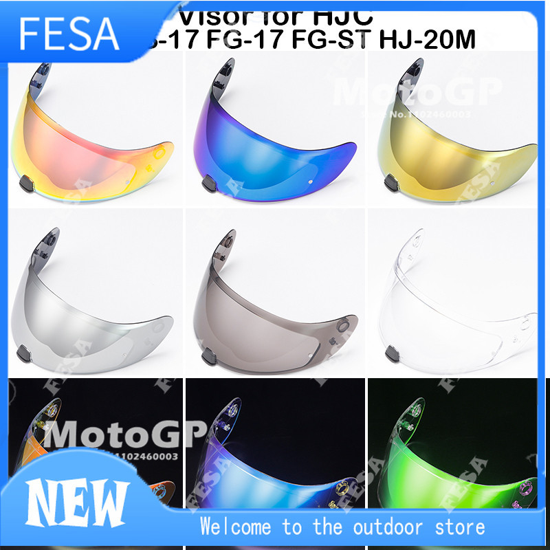 Hj-20m หมวกกันน็อครถจักรยานยนต์ Visor เลนส์สําหรับ HJC C70 FG-17 IS-17 FG-ST HJ-20ST Anti-UV หมวกกันน็อคกันฝุ่นเลนส์หมวกกันน็อคอุปกรณ์เสริม
