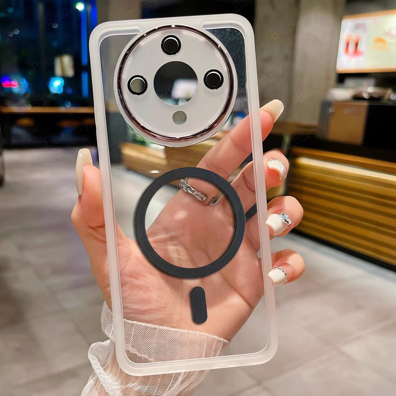 Huawei Honor X9A X9B Casing Phone Case Cover Bumper Camera Lens Protect Support Magnetic Wireless Charger Sticker