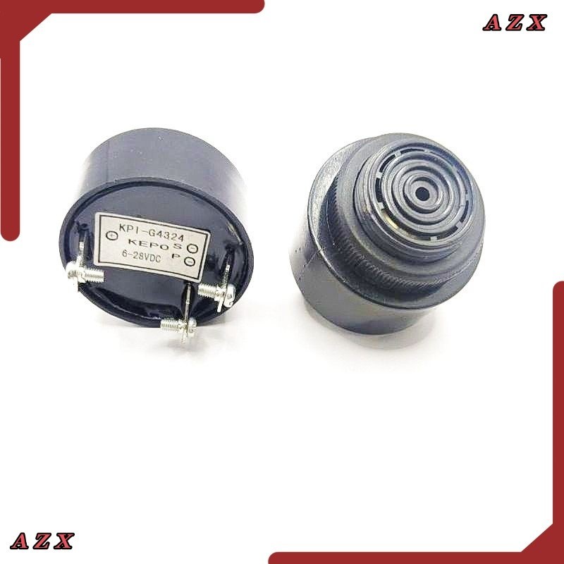 ใน กทม บัสเซอร์ (Buzzer)KPI-G4324 6-28VDC เสียงจังหวะ และเสียงยาวต่อเนื่อง ในตัวเดียว พร้อมส่ง