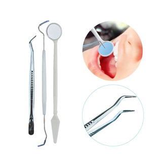 ทิ้งทันตกรรมช่องปากกระจกปาก สํารวจ แหนบพลาสติกเครื่องมือดูแล…