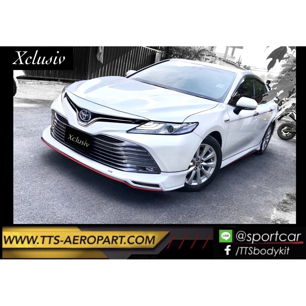 ชุดแต่ง Camry 2019 2020 Xclusiv แต่งสวย สไตล์สปอร์ตหรู, สเกิร์ตรอบคัน Camry, Toyota Camry แต่งสวย, อ