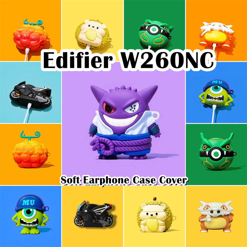 imamuraFor Edifier W260NC Case Casing Soft Silicone Headphone Case Super Cool Cartoon NO.3