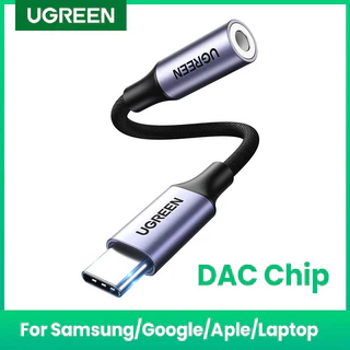 Ugreen USB Type C to 3.5mm Audio DAC Headphone jack 3.5mm AUX Adapter