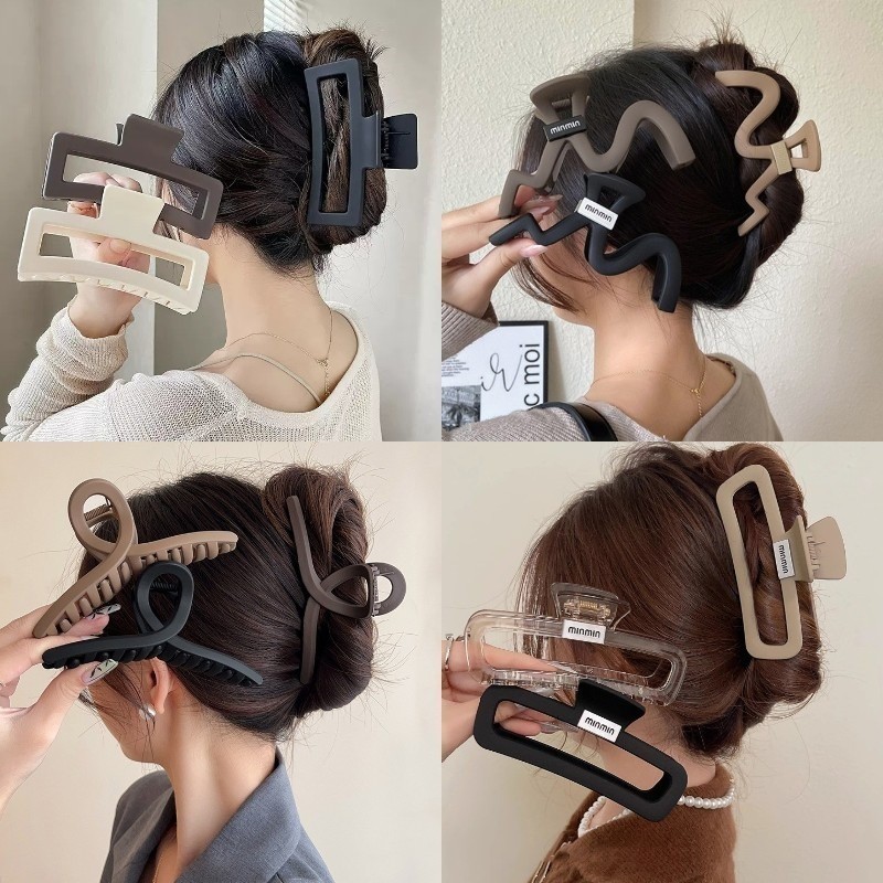 [กิ๊บติดผมขนาดใหญ่] คลิปฉลามอะคริลิกแฟชั่นเกาหลี - รูปที่ 6