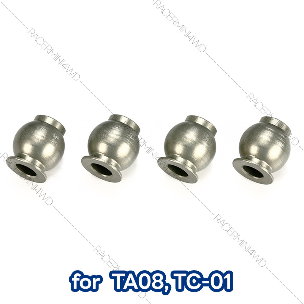 TAMIYA 22016 OP.2016 TA08 Low Friction King Pin Balls (4pcs.) ชุดแต่งรถบังคับทามิย่าแท้