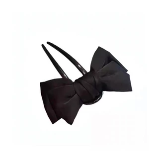 2024 โบว์ผ้า U-Shaped Hairpin Coil Hairpin