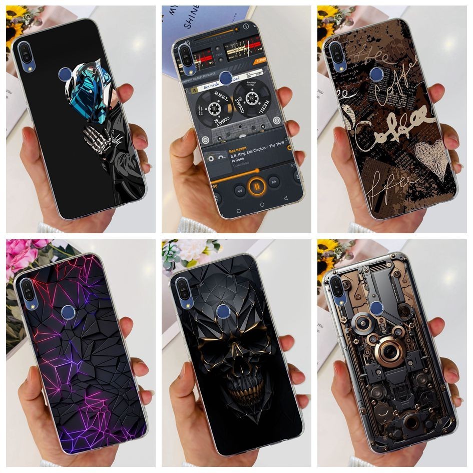 นุ่มสําหรับ Asus Zenfone Max Pro (M1) ZB601KL ZB602KL สําหรับ Asus X00TD X00TDB น่ารักการ์ตูนซิลิโคน