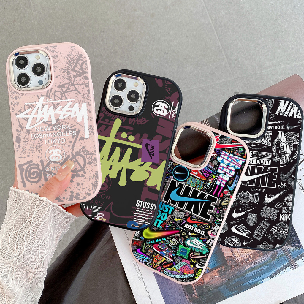สไตล์กราฟฟิตีสุดเท่ เคสไอโฟน กันกระแทก สําหรับ เคสไอโฟน11 เคส IPhone 13 11 12 14 15 PRO MAX XR XS MAX 6 7 6S Case IPhone