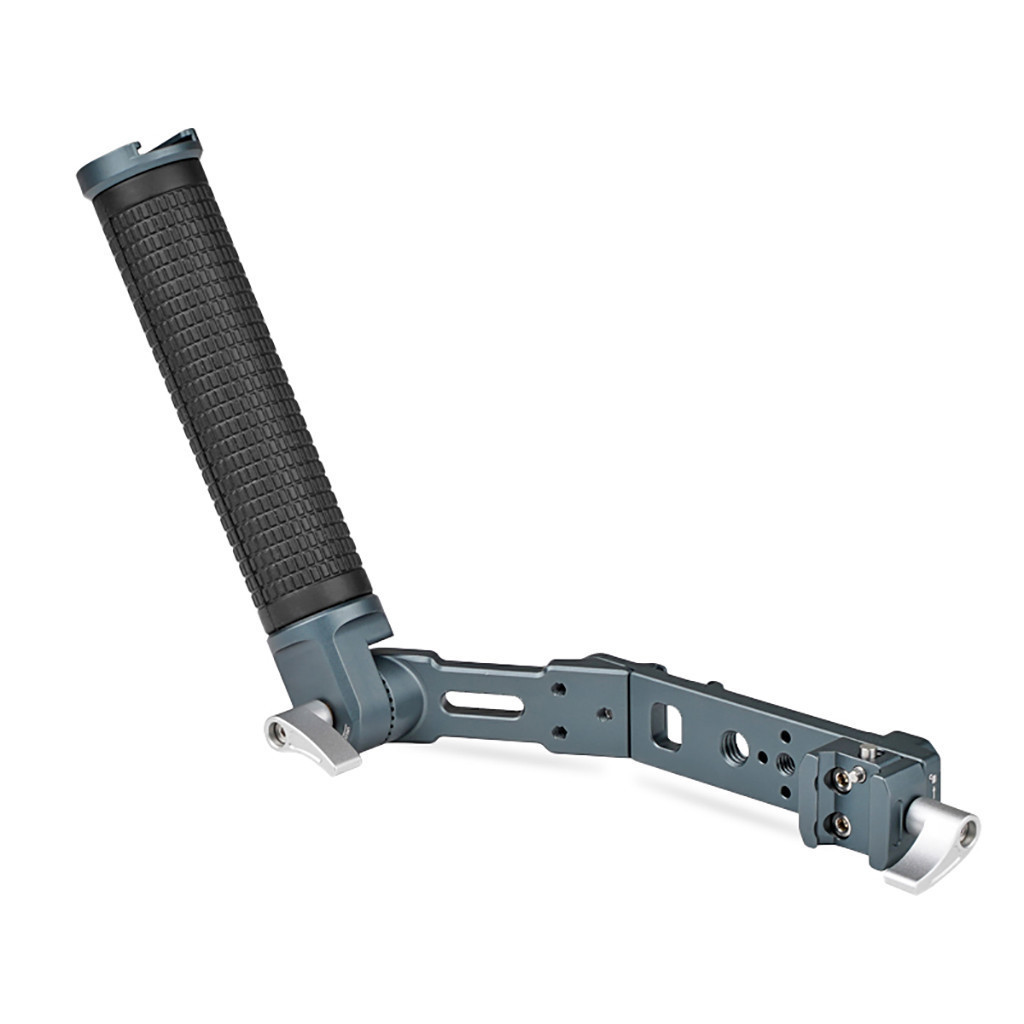 Feichao ขายึด L แบบพับได้พร้อมแคลมป์ NATO สําหรับ DJI RSC2 / RS3 / RS3 Mini / RS3 Pro / RS4 / RS4 Pro Gimbal Stabilizer Handle Sling Grip ติดตั้ง
