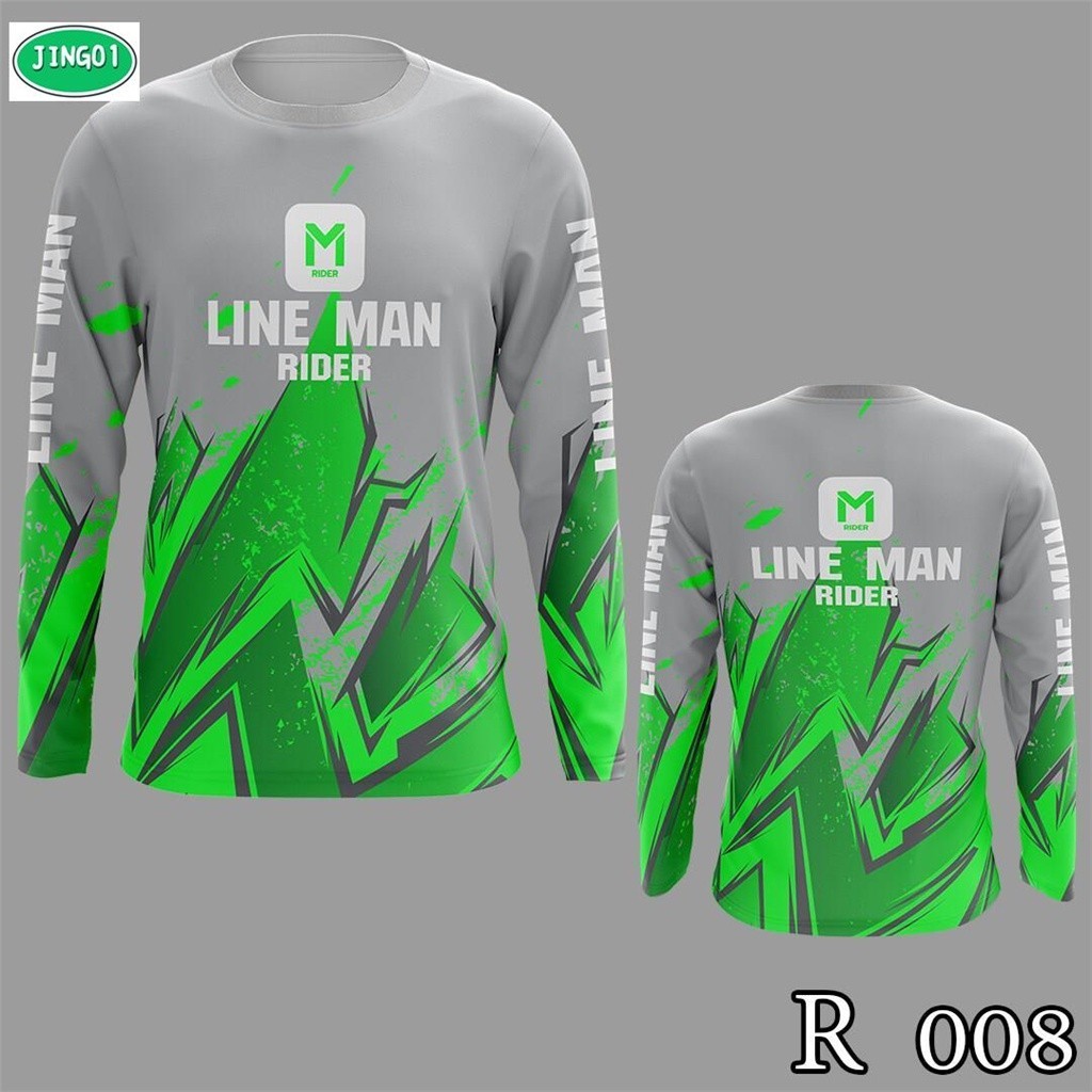 เสื้อคว้าแขนยาว ไลน์แมนไรเดอร์