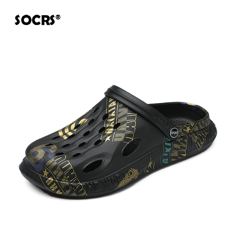 SOCRS รองเท้าแตะผู้ชายขนาดใหญ่สบาย Super Soft เพิ่มความสูงทนต่อการสึกหรอหนา soled ลื่นขนาดใหญ่ 46 47 48