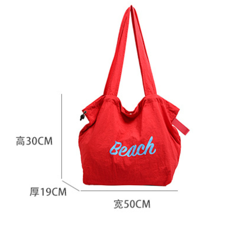 Camidy ใหม่กระเป๋าสะพายไหล่ลําลองแฟชั่นเรียบง่ายความจุขนาดใหญ่ Tote bag
