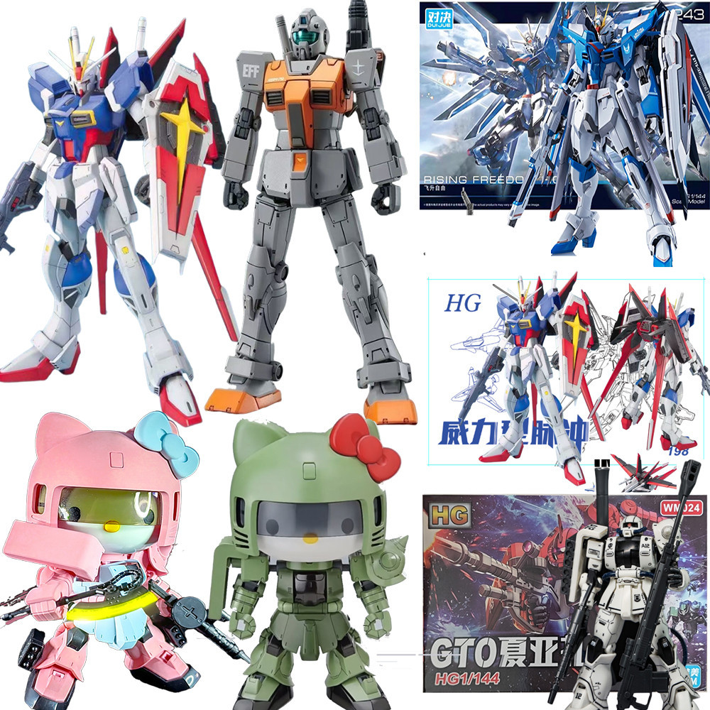 Force Impulse Eagle รุ่น Gundam HG Rising Freedom Gundam Kampfer RGM-79 GM โมร็อกโก SD Hello Kitty Z