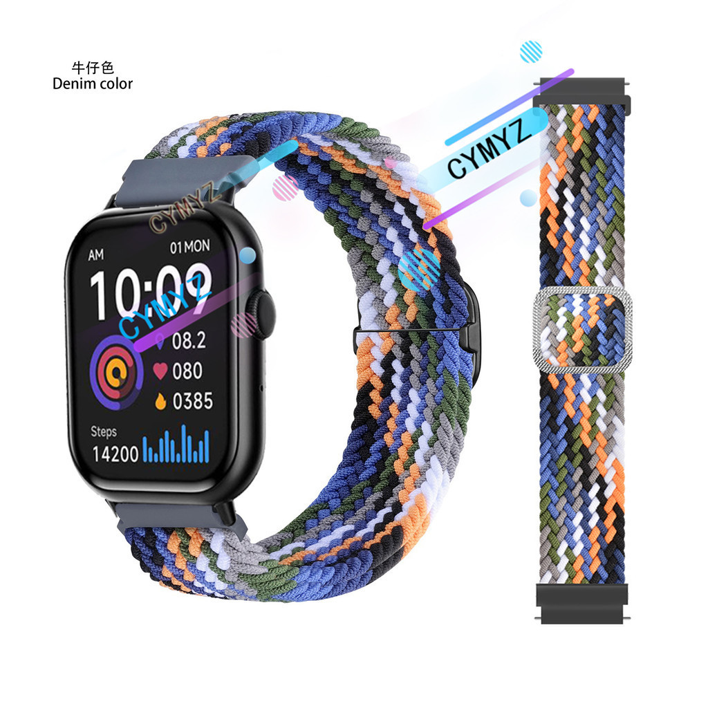 สาย HCare Go5 สายไนลอนสําหรับ HCare Go 5 สาย Smart Watch สายรัดข้อมือแบบสปอร์ต