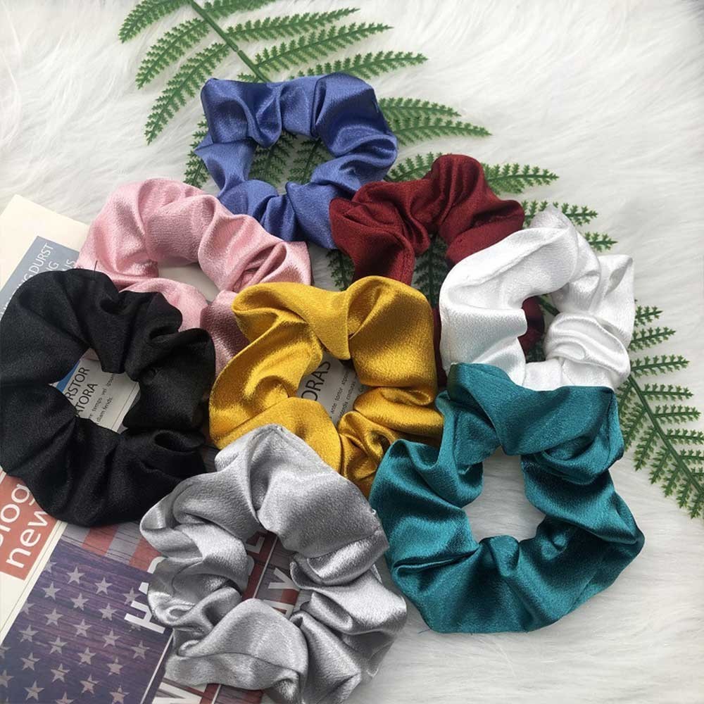 Suolaer Sleep Mask Hair Ties ชุดผ้าไหม Eye Night Blindfold Travel Include Eyeshade Eye พร้อมผม Ties Party ของขวัญ