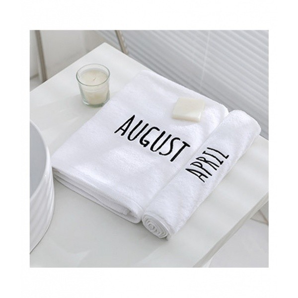 AJuShop COZY ผ้าขนหนู รุ่น LY01 ขนาด 35×75 ซม. สีขาว **ถูกมาก