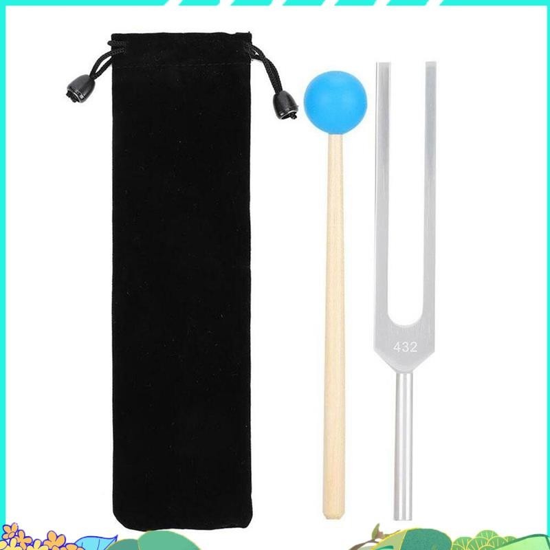 Super 432 Hz ส้อมปรับเสียง Healing Instruments Sensory Therapy Instrument Set เส้นประสาท/ประสาทสัมผัสสําหรับ Perfect Healing เครื่องดนตรีความเครียด