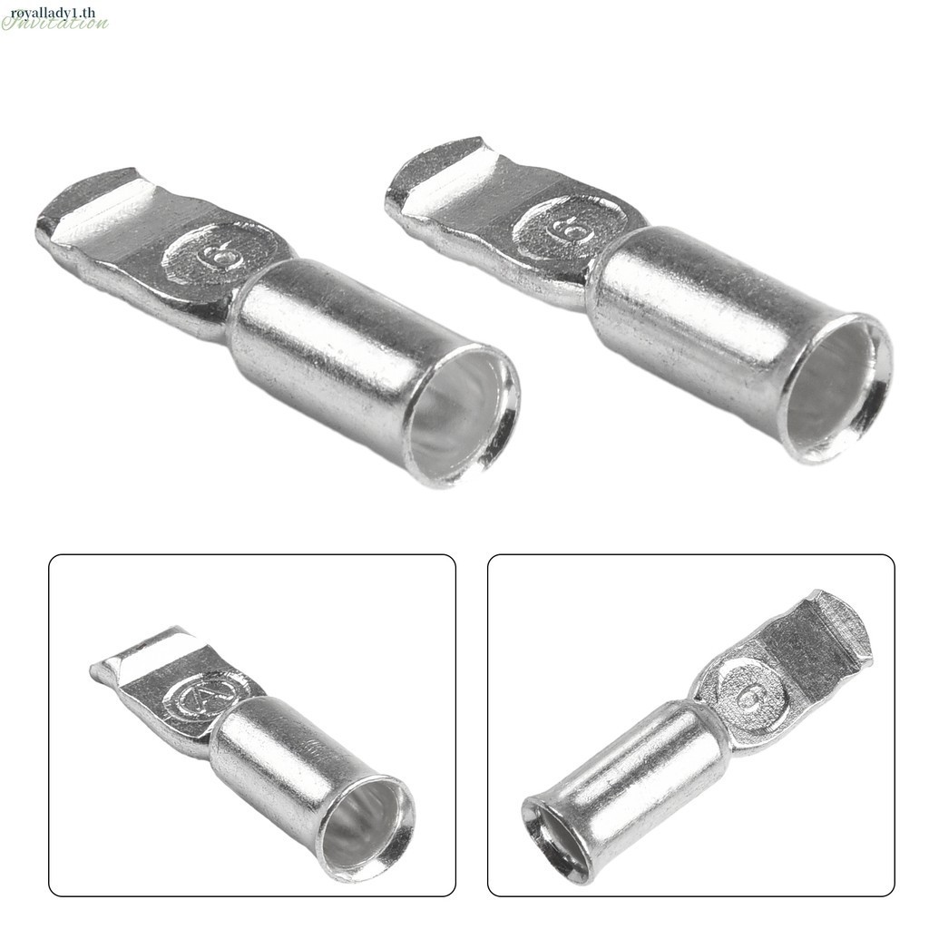 [ในสต็อก] 2x สําหรับ Anderson Plug Contacts Pins Lugs Terminals สําหรับขั้วต่อ 50/120Amp