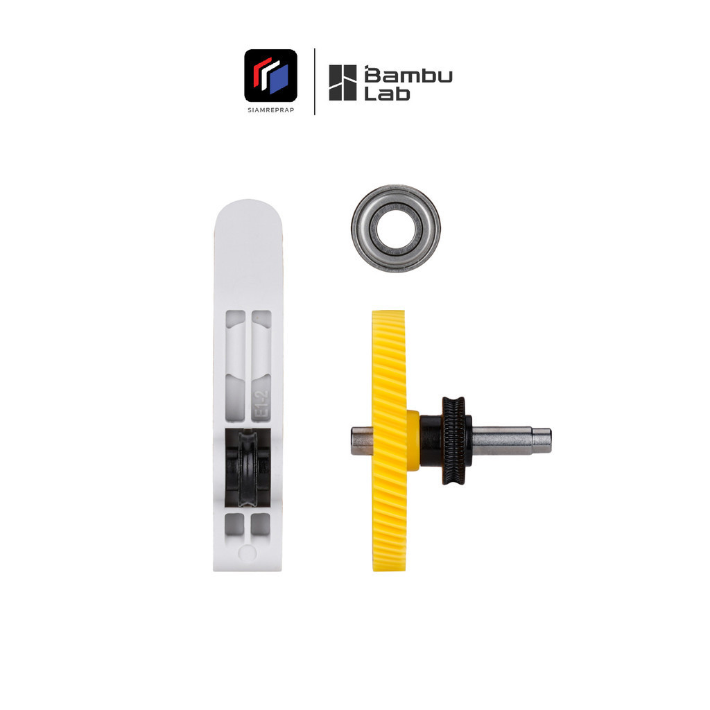 ชุดเกียร์ดันเส้นพลาสติก Bambulab A1 / A1 mini ทำจากเหล็กชุบแข็ง สำหรับใช้ปริ้นเส้นผสมคาร์บอนไฟเบอร์