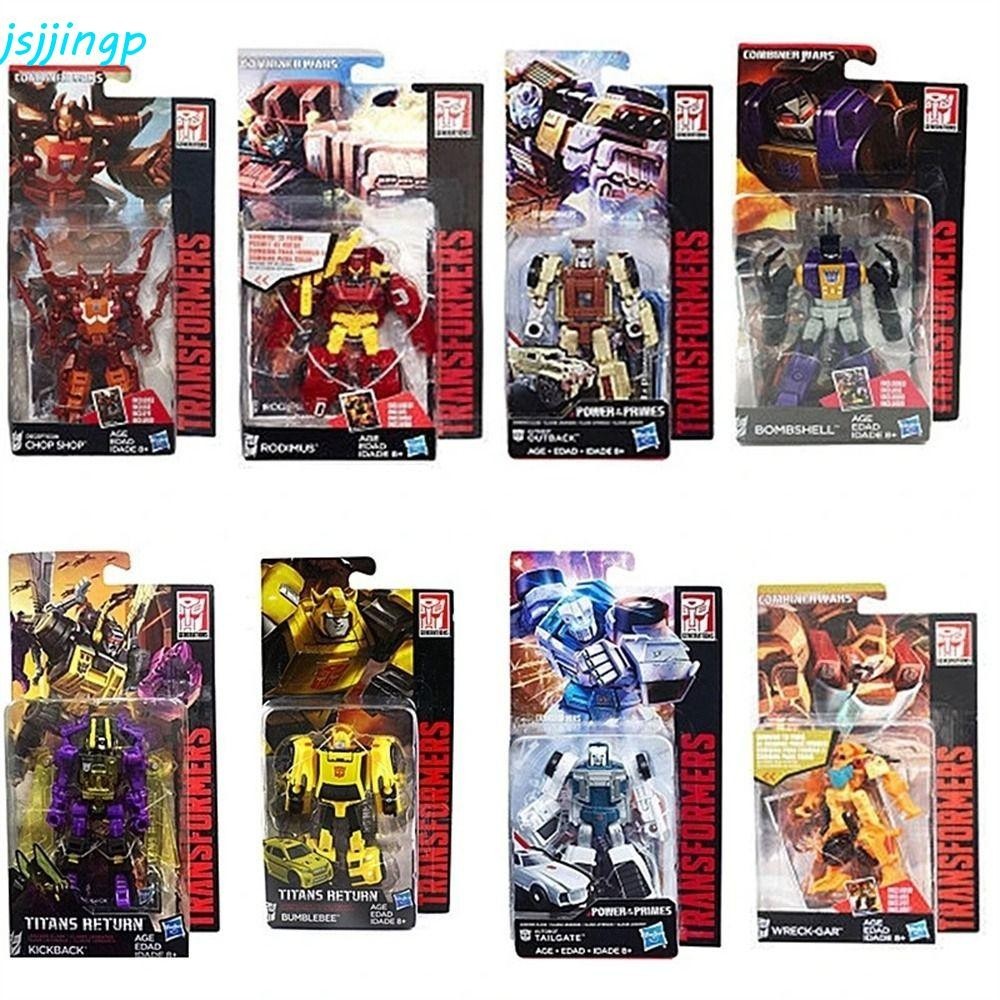 Jsjjingp หุ่นยนต์แปลงร่าง Brawn-Gar ของเล่นคลาสสิกตัวเลข Cliffjumper Bumblebee Wind Charger ตัวเลขการกระทํา