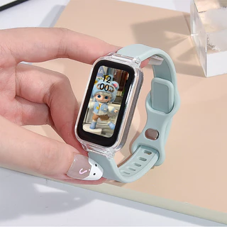 เคสซิลิโคนสําหรับ For Xiaomi smart band 9 Active / 8 Active SmartWatch สายรัดข้อมือกีฬา Bracelect สําหรับ for Redmi smart band 3 2 อุปกรณ์เสริม