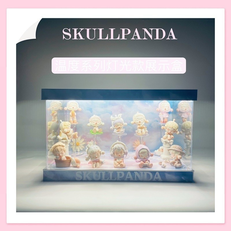 Pop Mart SKULLPANDA Temperature Series Theme Figure Mystery Box Scene Display Box Storage Box Gift