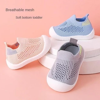 เด็กรองเท้าสบายๆbreathableเด็กทารกเด็กหญิงตาข่ายรองเท้าผ้าใบด้านล่างนุ่มลื่น