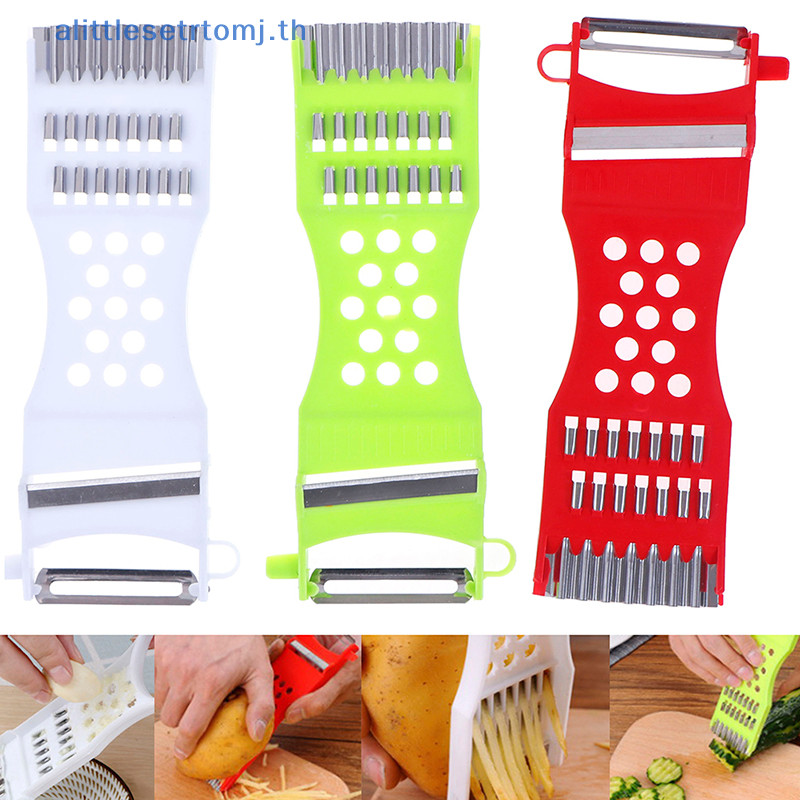 Alittlese Kitchen Gadgets ผักผลไม้ Peeler Julinne เครื่องตัดเครื่องมือ TH