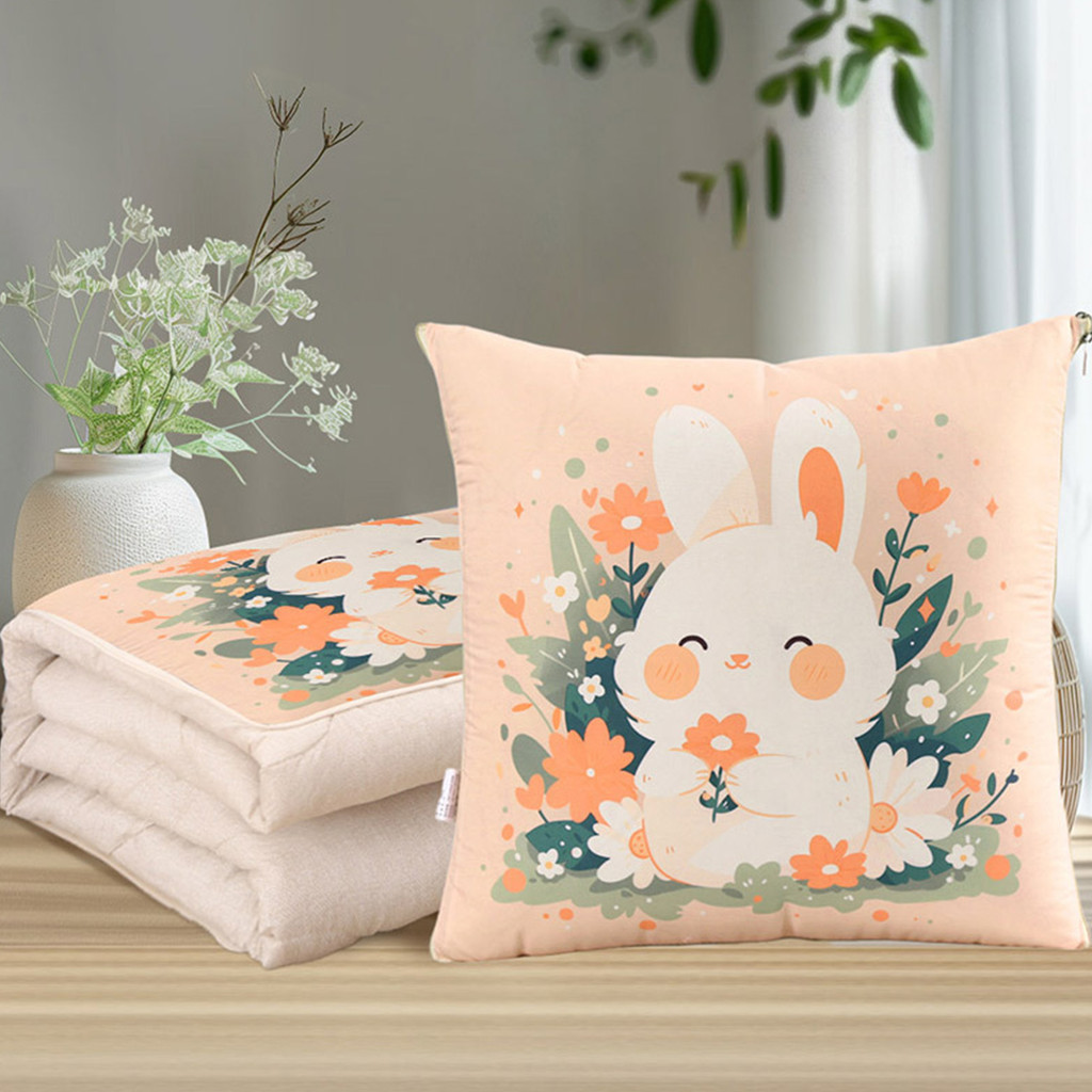 BBD หมอนแบบใช้คู่ผ้าห่มเดินทางเบาะพับผ้าพันคอ HM093 Bantal/Selimut