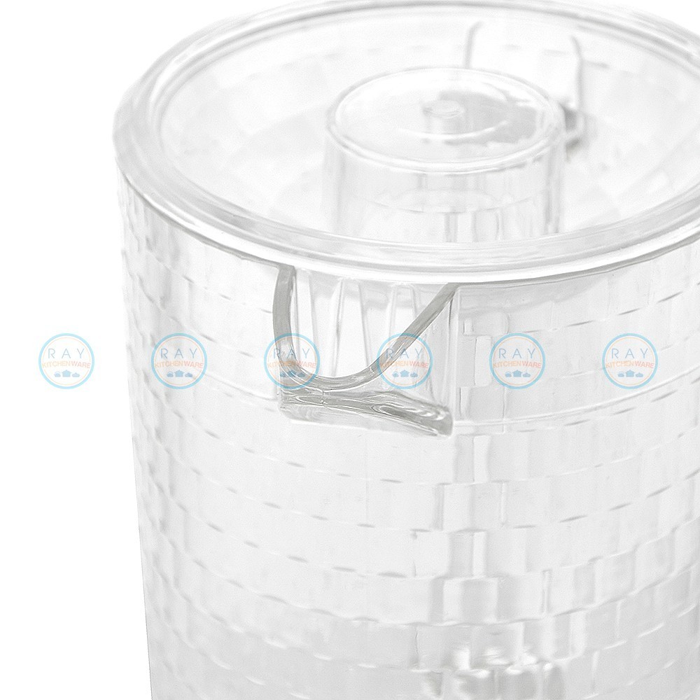 Pioneer เหยือกน้ำพลาสติก คริสตัล 2.0 ลิตร ไพโอเนีย เหยือกน้ำใส เหยือกเสริฟน้ำ เหยือกลายเพชร เหยือกน้ำ - รูปที่ 2