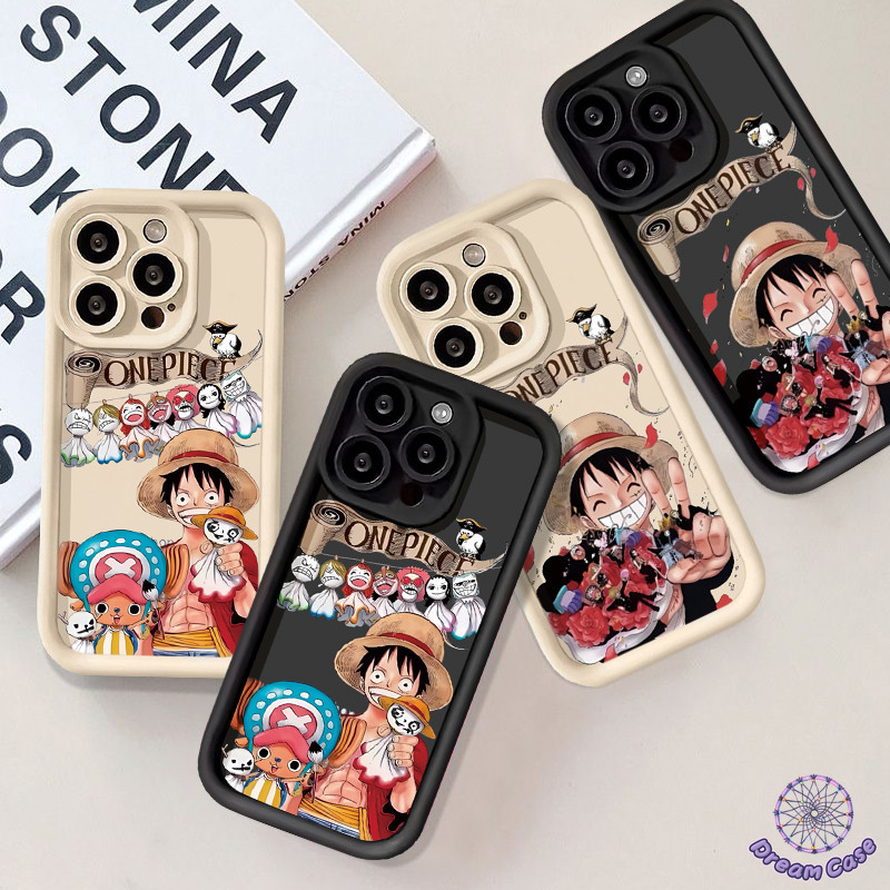 การ์ตูนชิ้นหนึ่งเย็นฟลัฟฟี่อ่อน Tpu สำหรับ infinix Hot 20 30 9 11 40i 12 Play Smart 6 5 8 7 Note 12 30 G96 Spark GO 20C