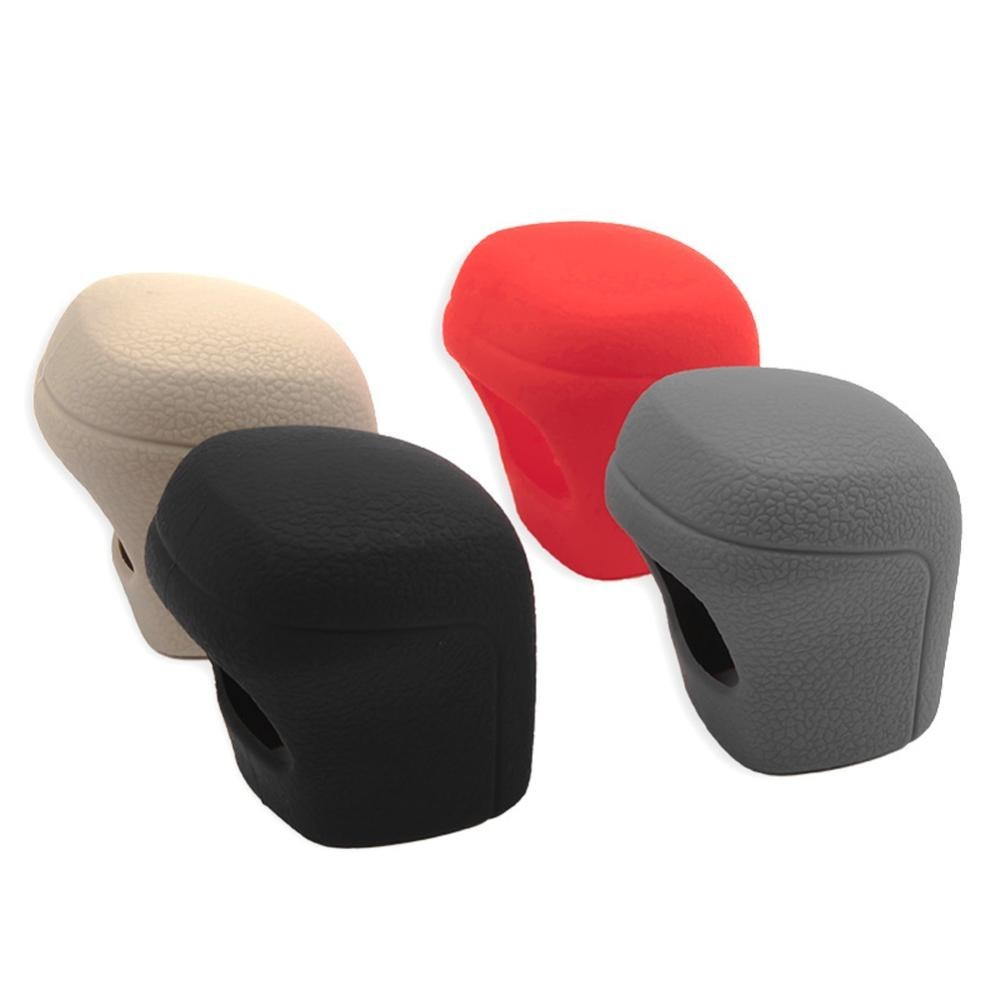 Ys ซิลิโคนรถเกียร์ Shift COLLAR Shift Knob Grips ฝาครอบ Shift Lever ตกแต่งสําหรับ Toyota Corolla Thunder Camry CHR IZOA L3Y7