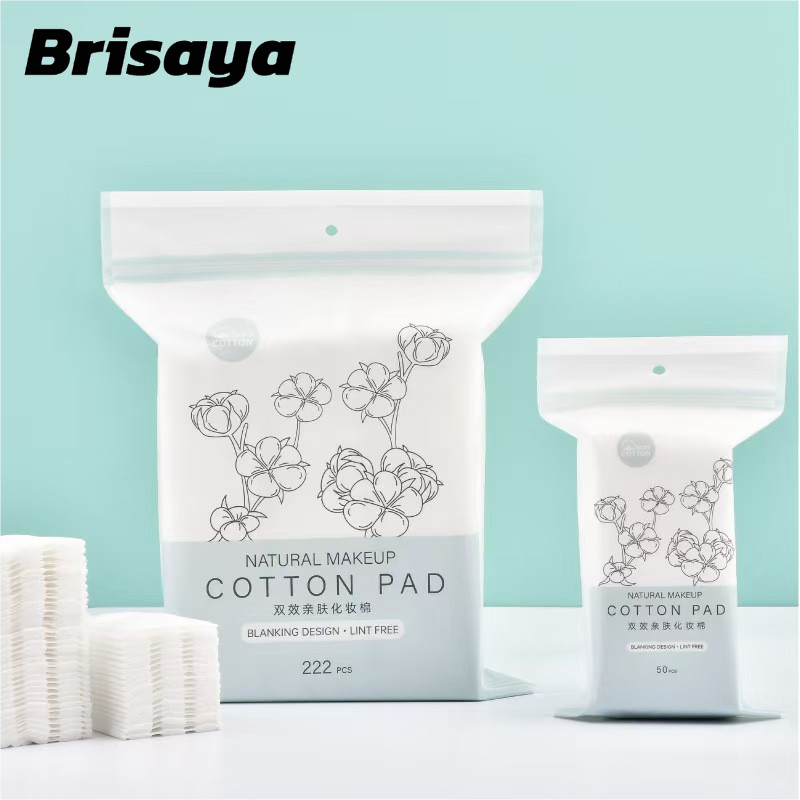 ซื้อ BRISAYA  แต่งหน้า ลบเครื่องสำอาง และสำลีก้อนกลม สำลีแผ่น COTTON WOOL PUFFS 50\120\222 แผ่น