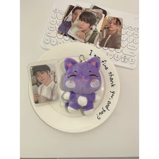 Kpop ATEEZ แฟลชพวงกุญแจ ANITEEZ San ตุ๊กตาน่ารักกระเป๋าพวงกุญแจจี้ Charm