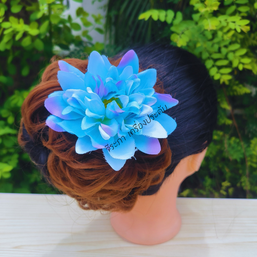 กิ๊บติดผมดอกไม้ ดอกไม้ประดับผม กิ๊บดอกไม้ พร้อมส่ง - รูปที่ 5