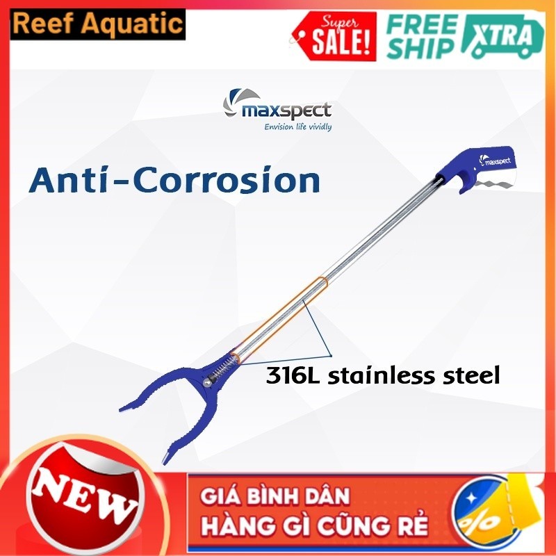 Maxspect ที่คีบปะการัง, ที่คีบปะการังพลาสติกคุณภาพสูงสําหรับตู้ปลาทะเลและตู้ปลาน้ําเค็ม