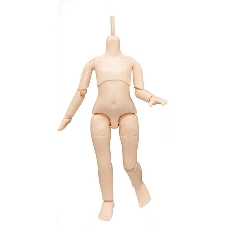 1/6 Bjd Body Part สีขาว/สีชมพู/Tan Skin ตุ๊กตาอุปกรณ์เสริมหลายข้อต่อเคลื่อนย้ายได้ 25 ซม.ความสูงสาวแต่งตัวของเล่น - รูปที่ 7