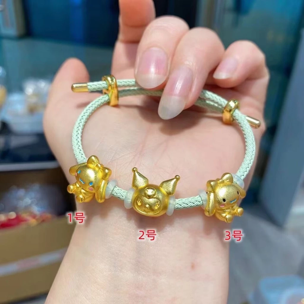 สร้อยข้อมือลูกปัด Kuromi การ์ตูน DIY thumbnail 10