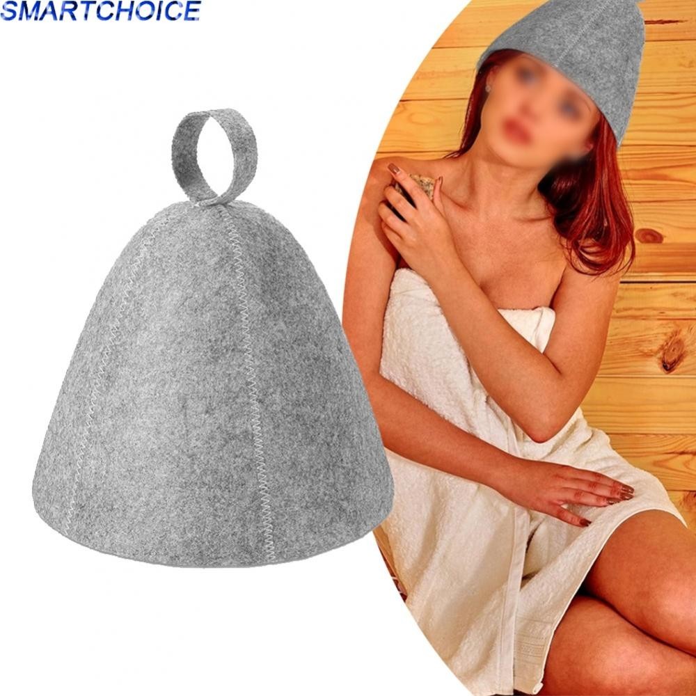Felt Wool Cap for Sauna Anti Heat Protection Hat with Good Air Permeability