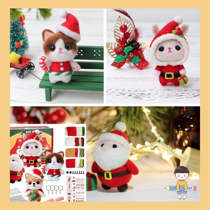 Stat Needle Felting Kits Starter Felting Kits สําหรับผู้เริ่มต้นผู้ใหญ่หัตถกรรมชุด Felting